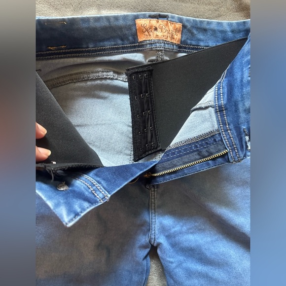 Women's Dark Blue Skinny Jeans - Picture 11 of 13